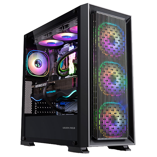 GOLDEN FIELD 99A BLACK GAMING CASING